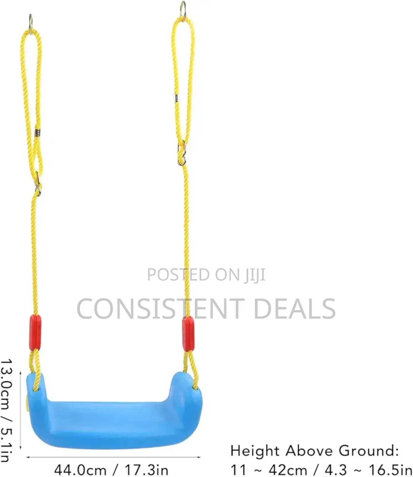 Plastic Kids Swing,Outdoor Children Swing With Non Slip Plate