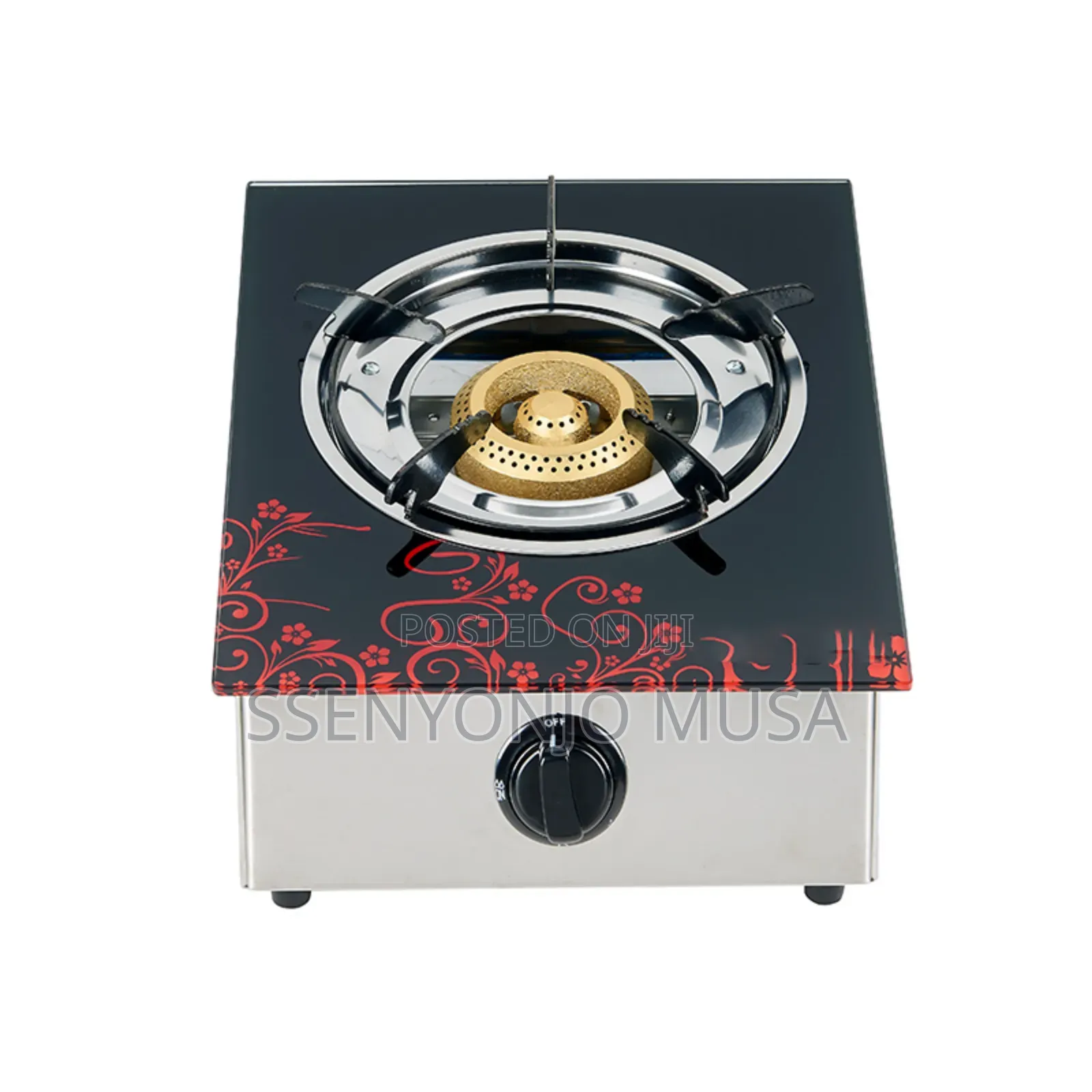 Classy Touch Ct-1892 1 Burner Gas Stove - 7mm, Auto Ignition