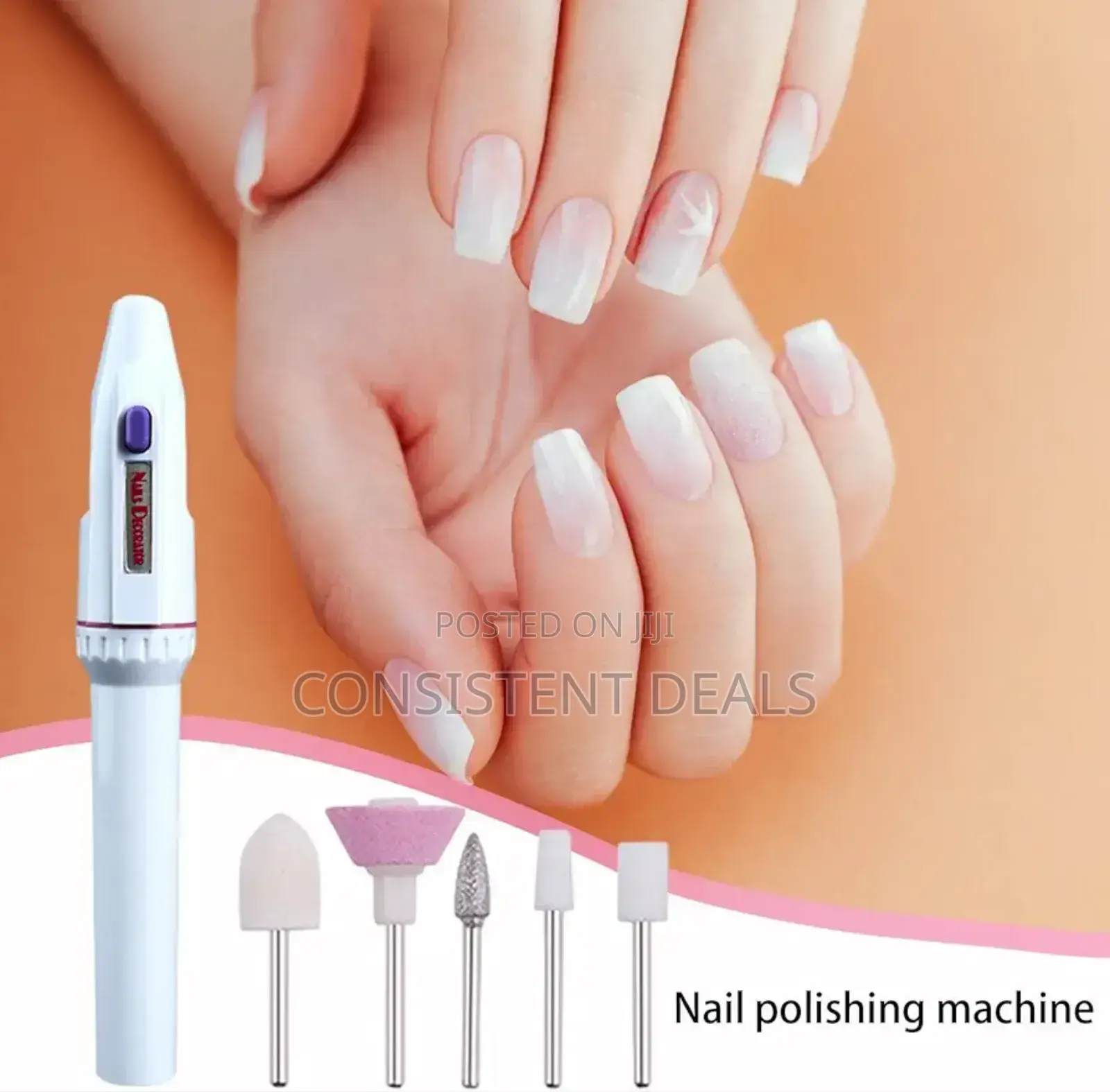 Electric Nail Drill Machine, 5-speed Nail Drill Set