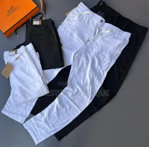 Original Men's Linen Pants Straight Version Size 30 to 40