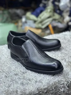 Original Johnfoster Men's Leather Loafers Size 39 to 46