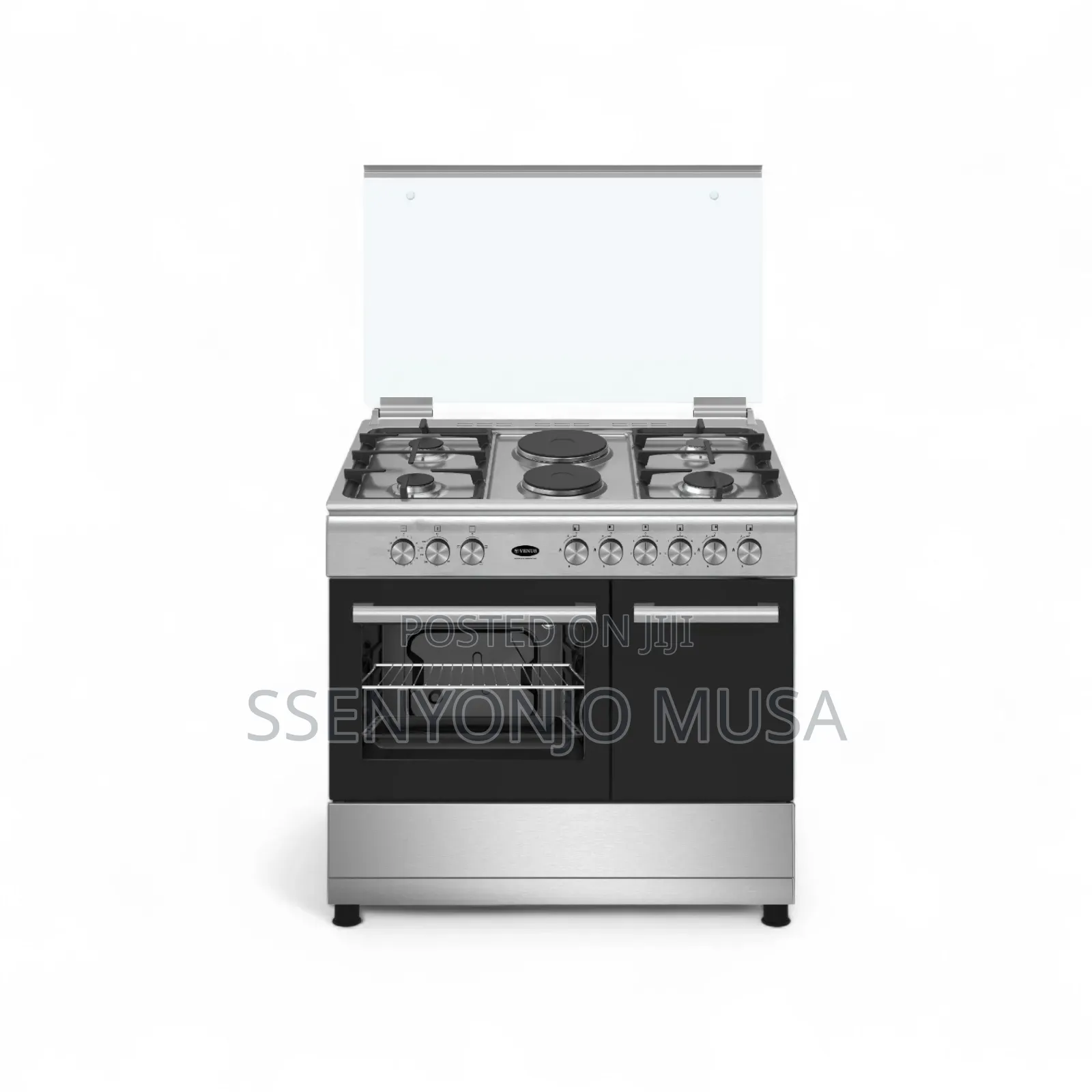 Xper 90x60 Full Gas Cooker - 5 Burner Stove With Oven Gas-
