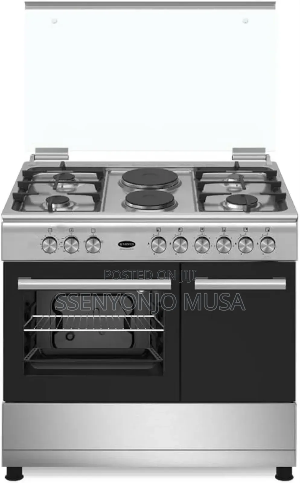 Xper 90x60 Full Gas Cooker - 5 Burner Stove With Oven Gas-
