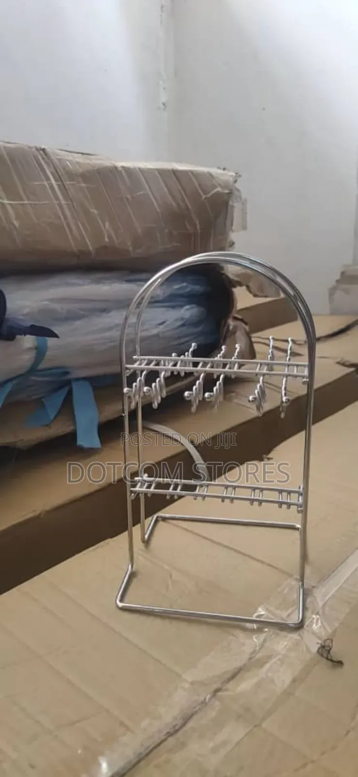 Stainless Steel Cutlery Stand .