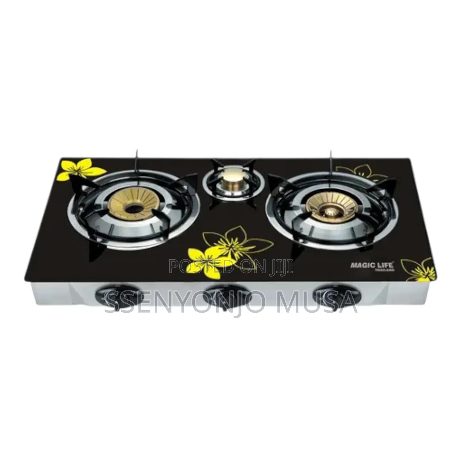 Pixel Burner Gas Stove - Fox-04, LPG Gas, Automatic Ignition