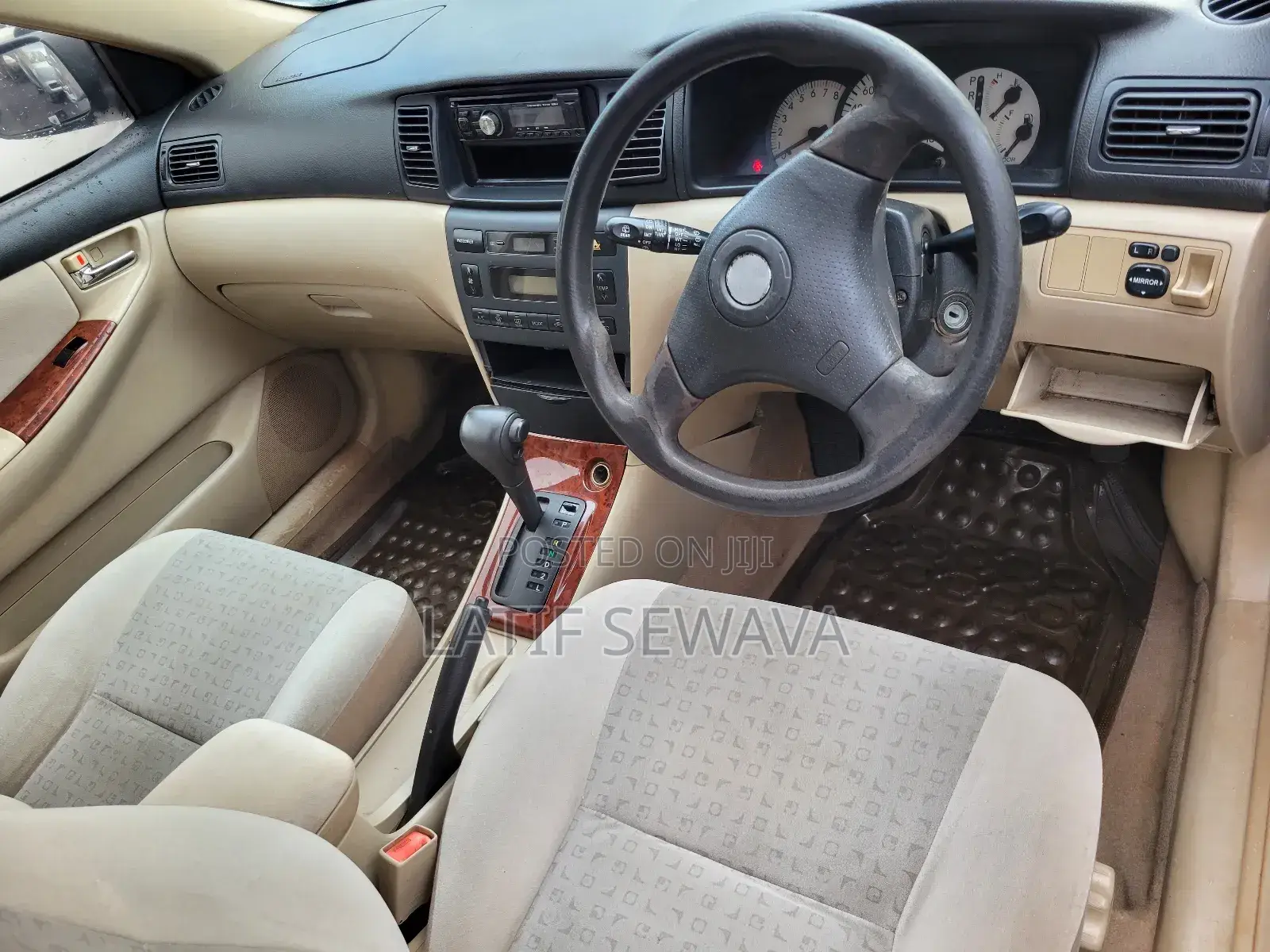 Toyota Allex 2005 Black