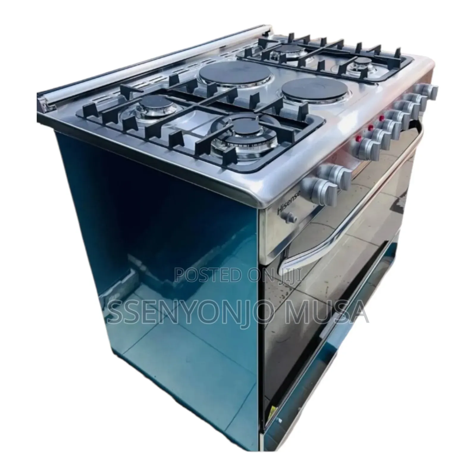 Hisense Hf942gees 90cm Cooker - 4 Gas Burners, 2 Electric(H)