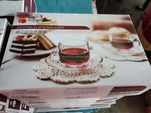 Red Cherry Brand Gdynia Cup and Saucer Set