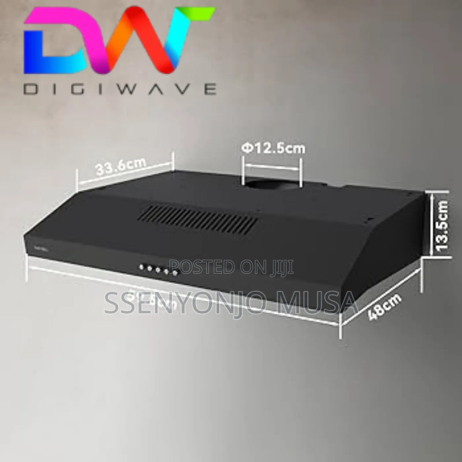 Dw Chimney Cooker Hood - Household DWRH-6005t-900w, 60x60cm