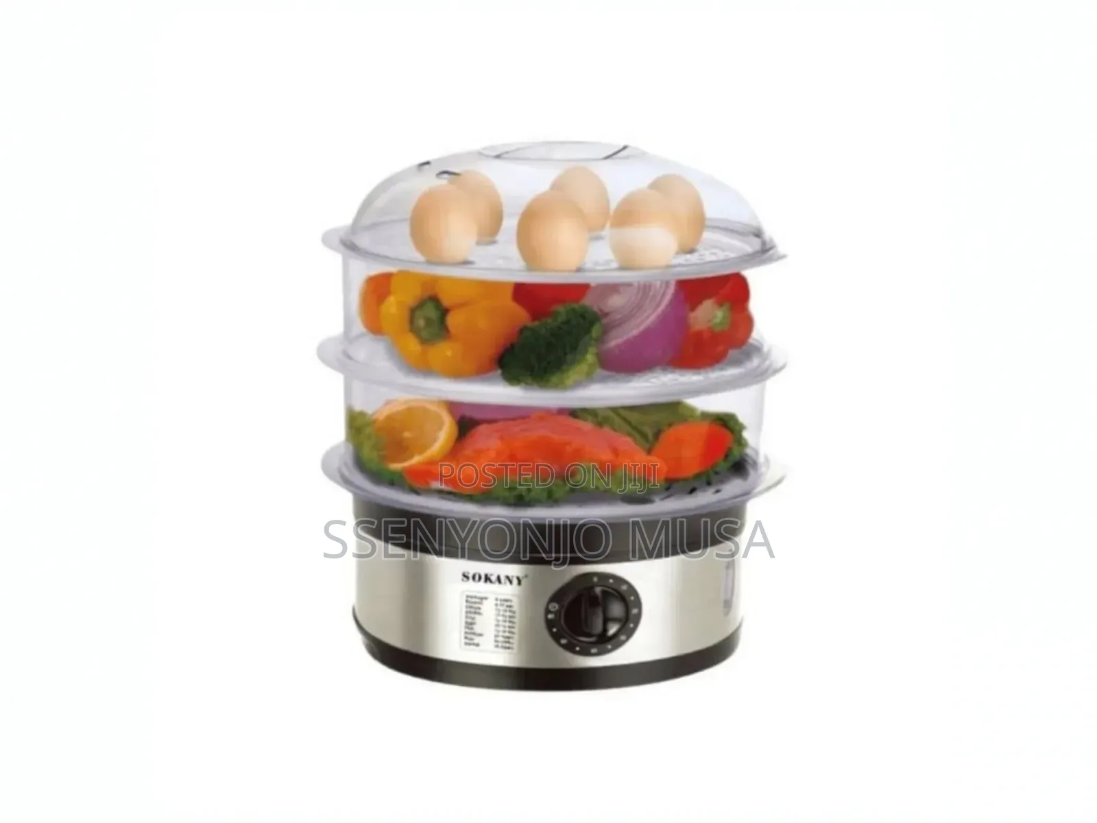 Sokany Sk-07018 11l 3-Layer Steam Cooking Pot, 650w