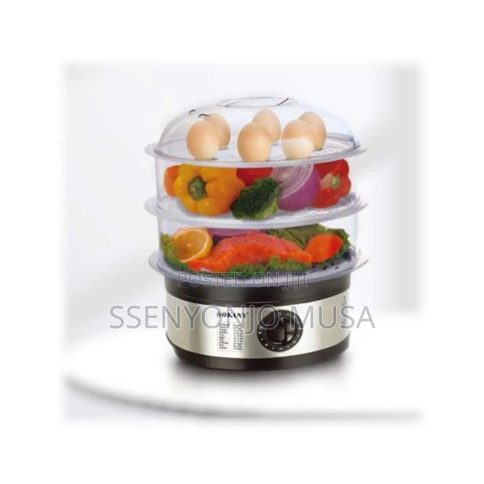 Sokany Sk-07018 11l 3-Layer Steam Cooking Pot, 650w