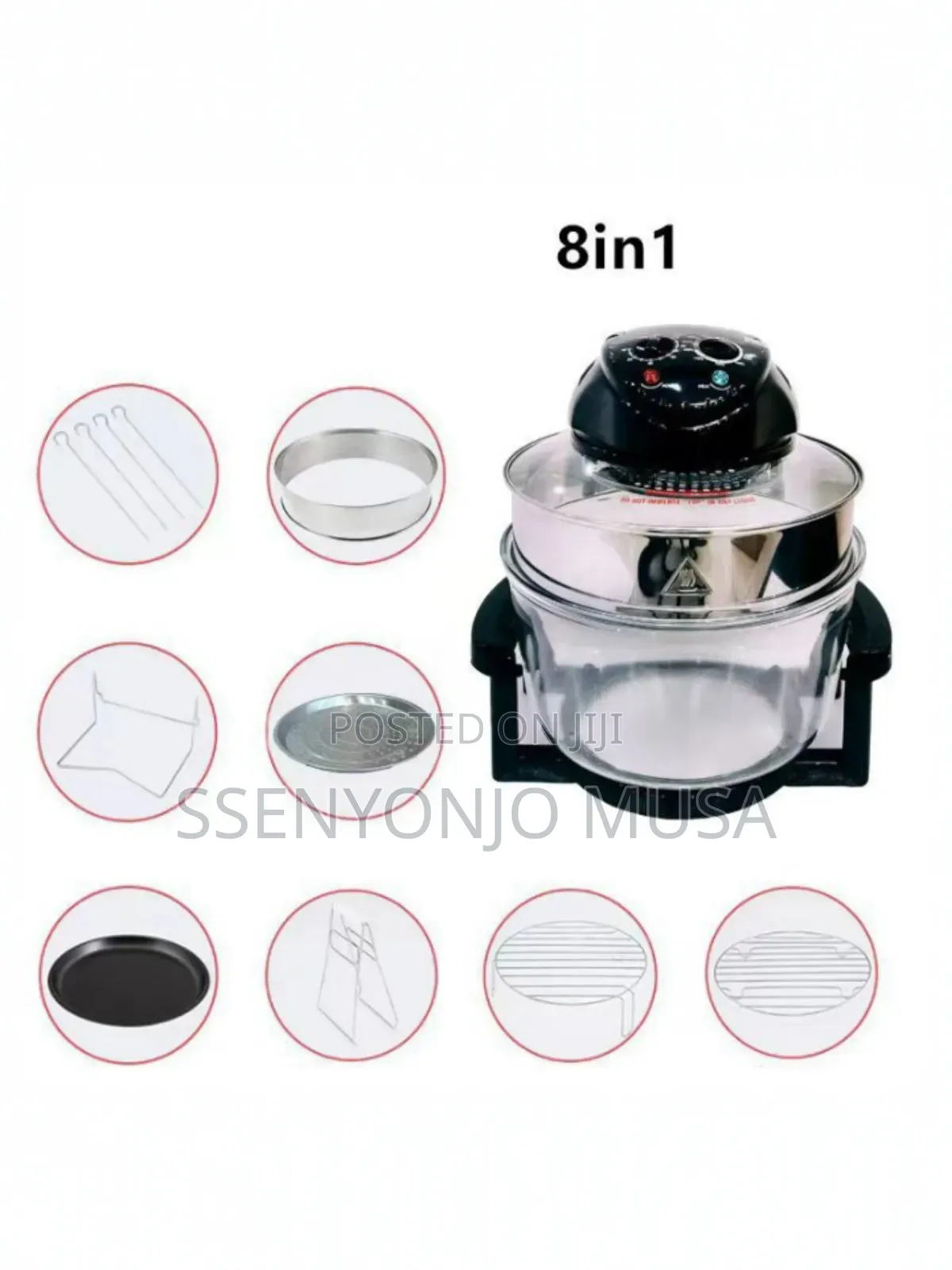 Kenwood 20l Halogen Oven Kw-288-8 |8-in-1 Multi Cooker 3500w