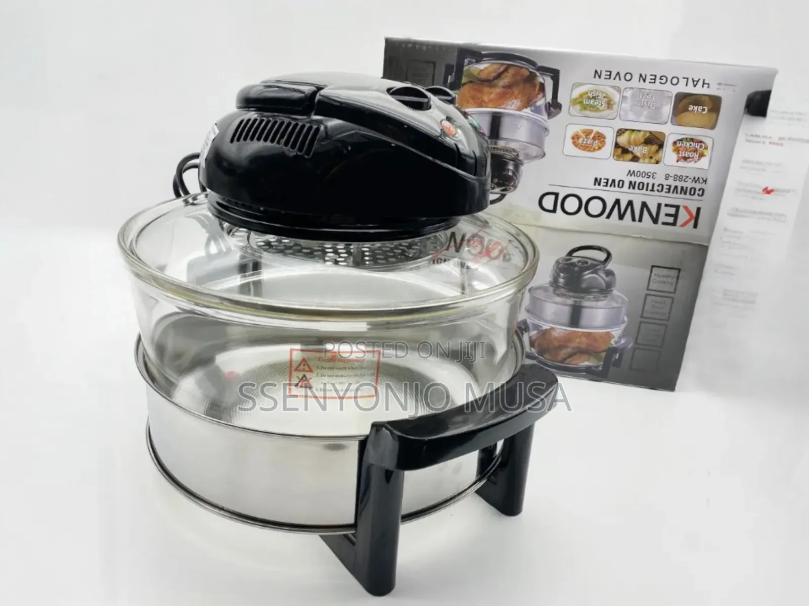 Kenwood 20l Halogen Oven Kw-288-8 |8-in-1 Multi Cooker 3500w
