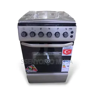 Yes Cooker 60x60cm Fully Gas - 4 Gas Burner Oven -