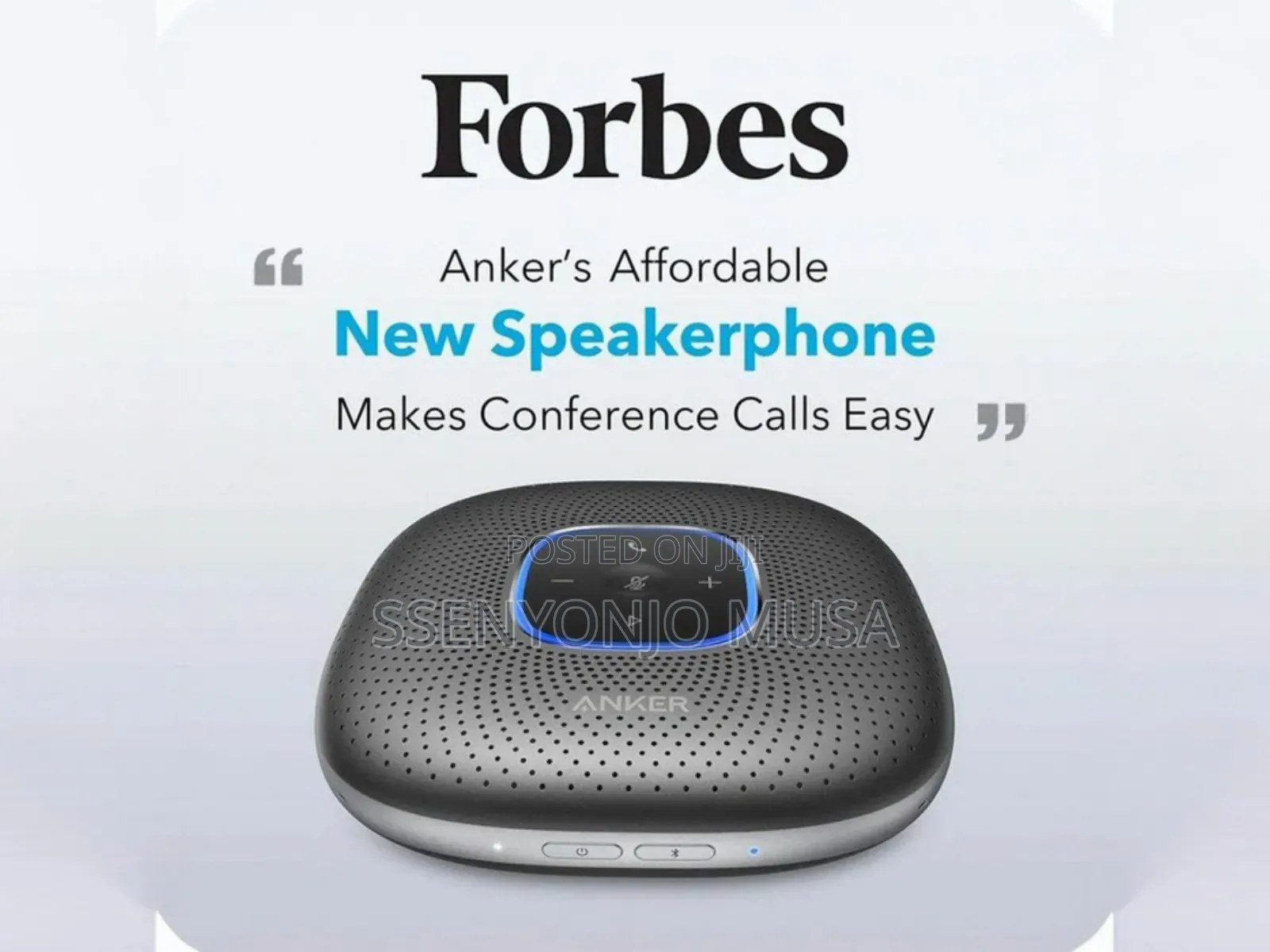 Anker Powerconf Portable Conference Speakerphone-Ultra Clear
