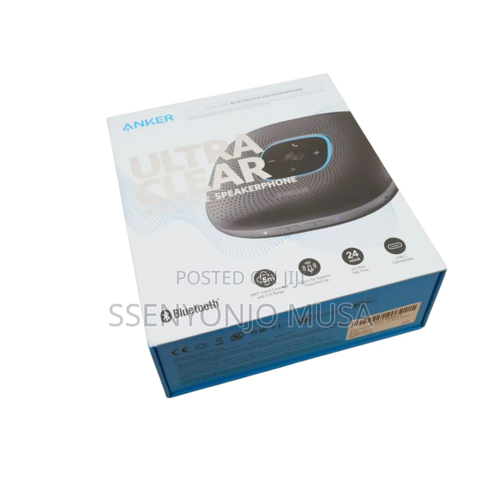 Anker Powerconf Portable Conference Speakerphone-Ultra Clear