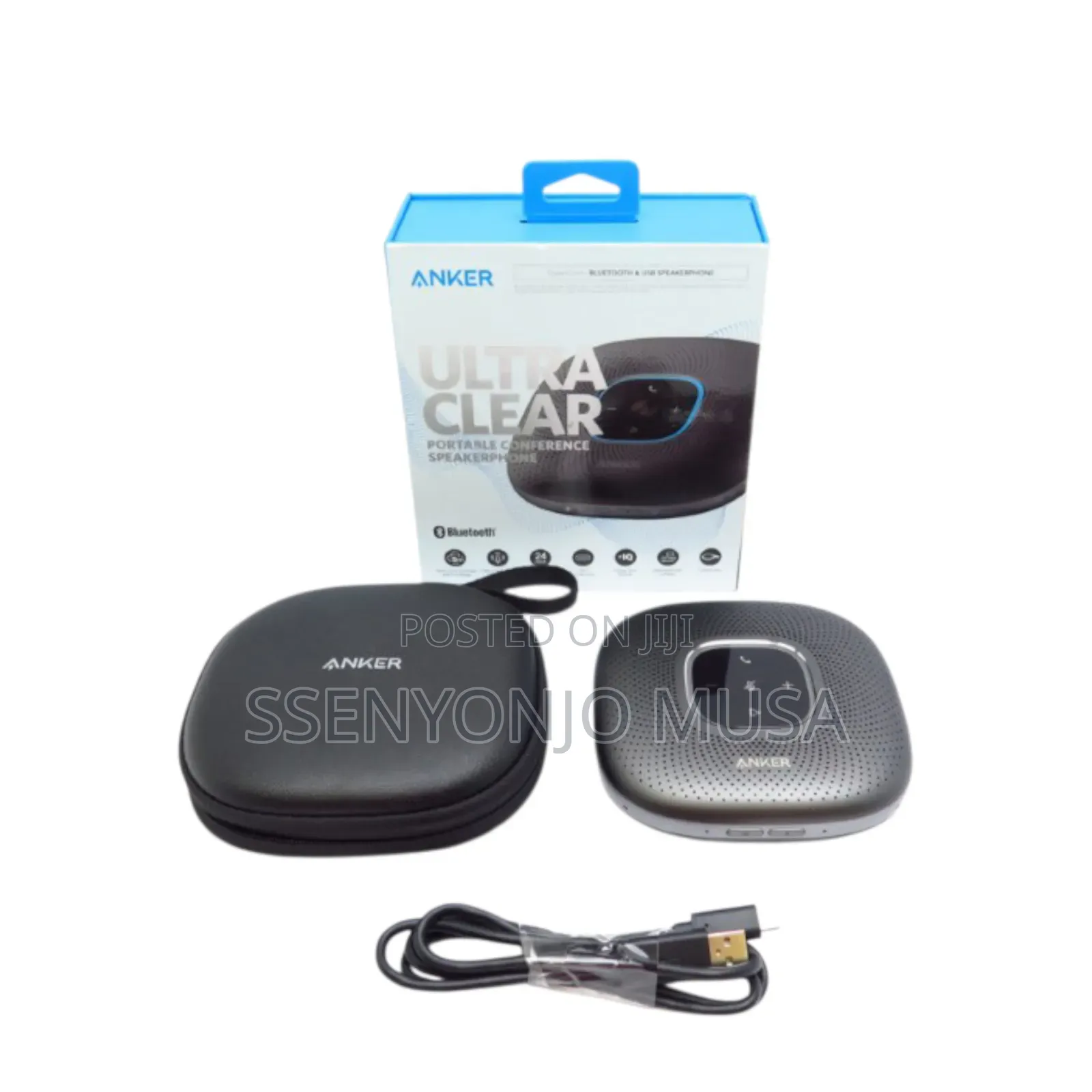 Anker Powerconf Portable Conference Speakerphone-Ultra Clear