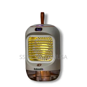Rotating Humidifier Cooling Fan – Portable 3600mah, 2-in-1 Mist Fan