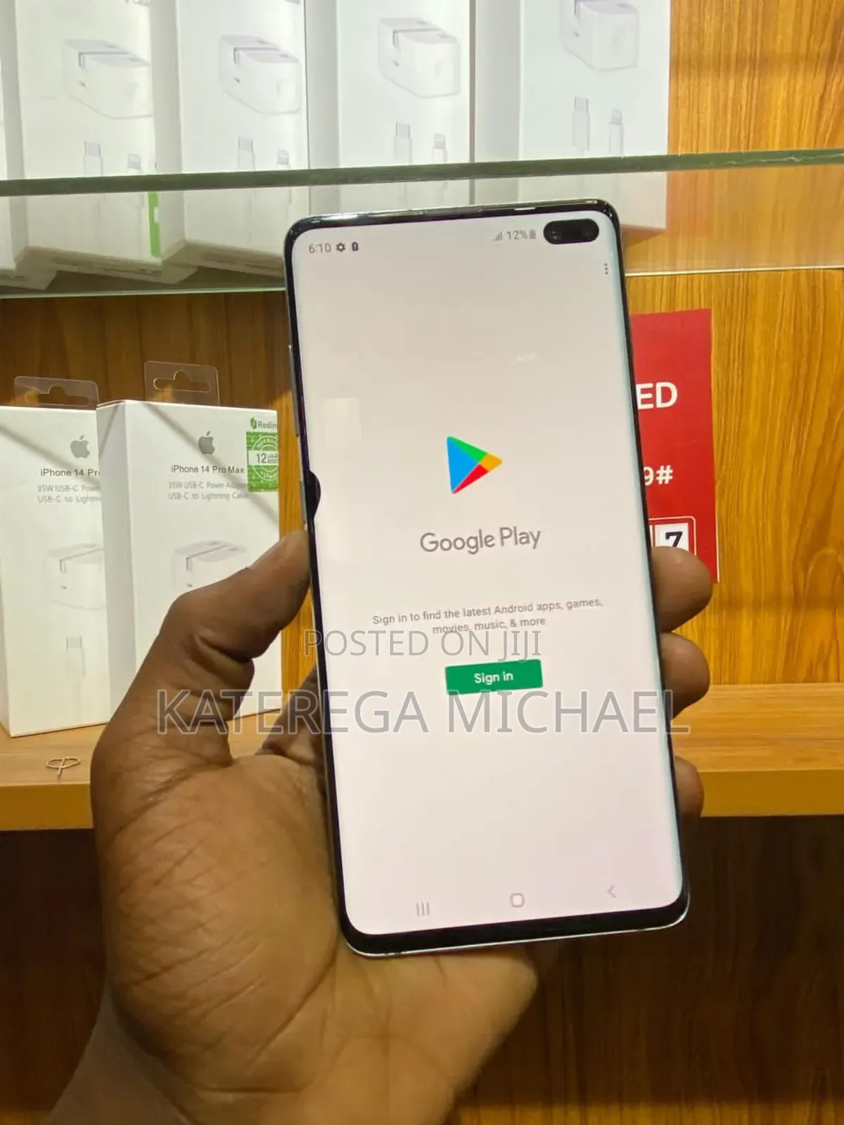 Samsung Galaxy S10 Plus 128 GB Blue