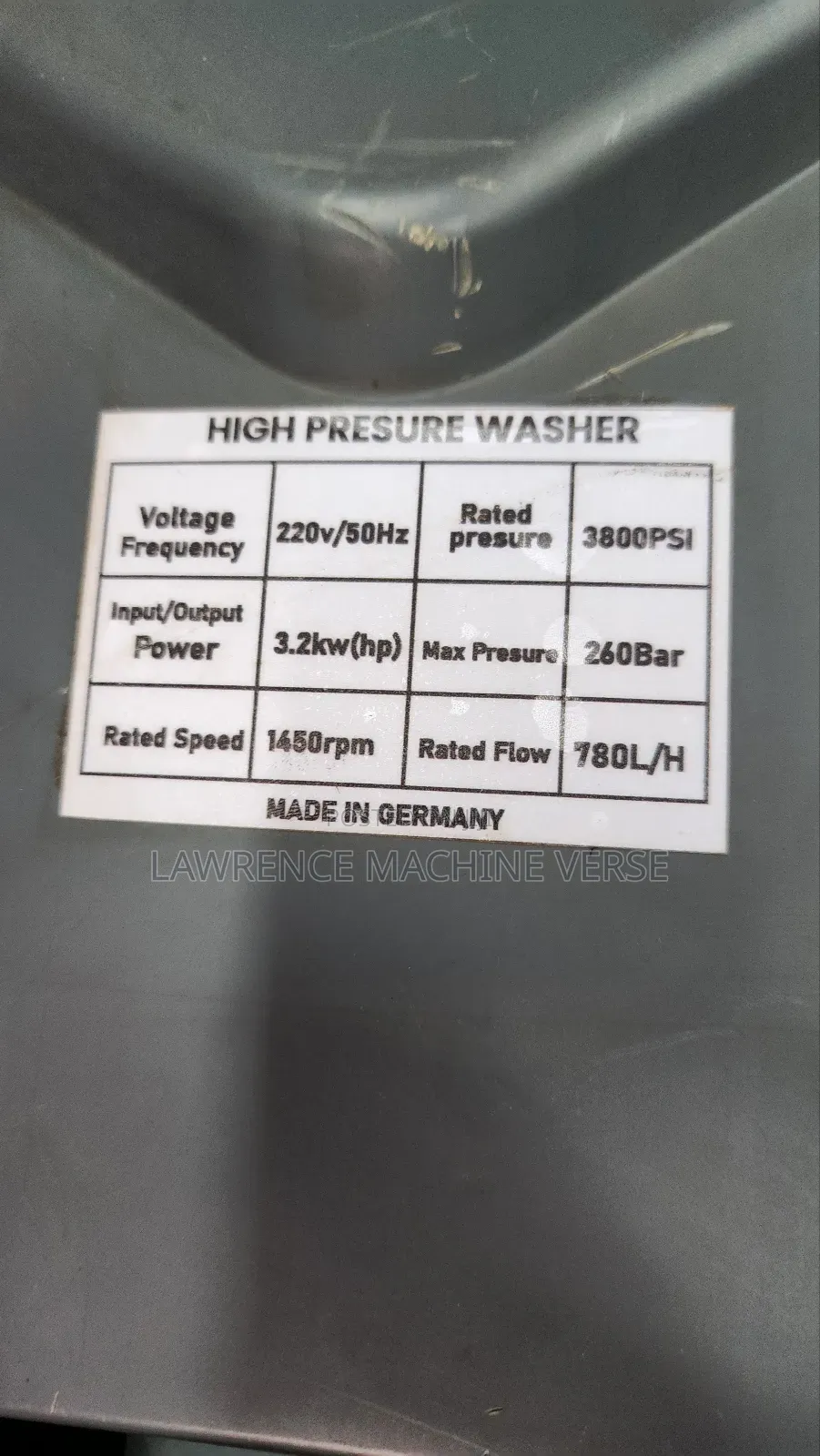 Electrical Pressure Washer Karcher