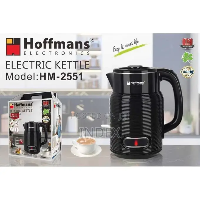 Hoffmans Hm-2551 2.5l Electric Kettle - Multicolor