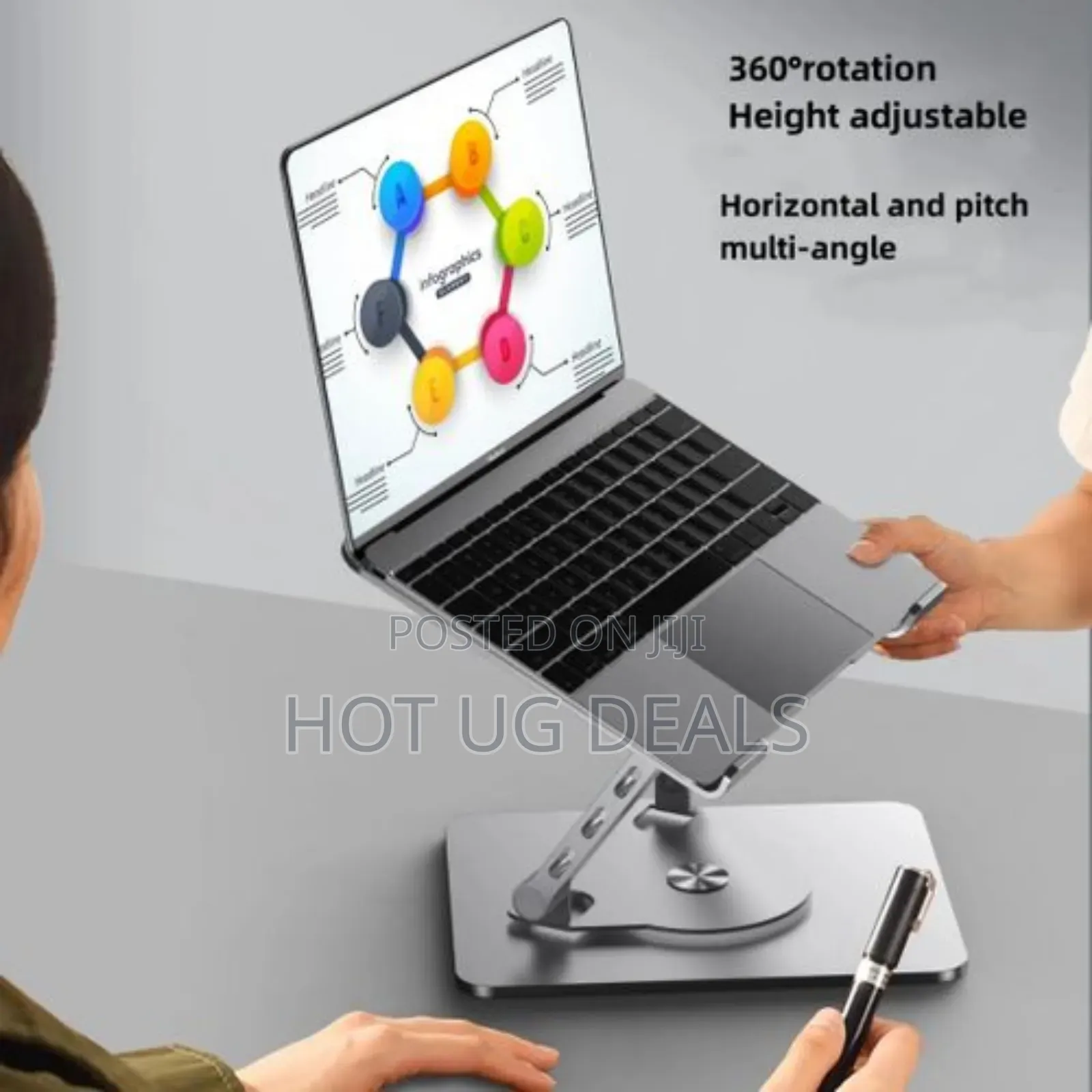 Portable Laptop Stand Adjustable Laptop Stand- Tablets And Notebook