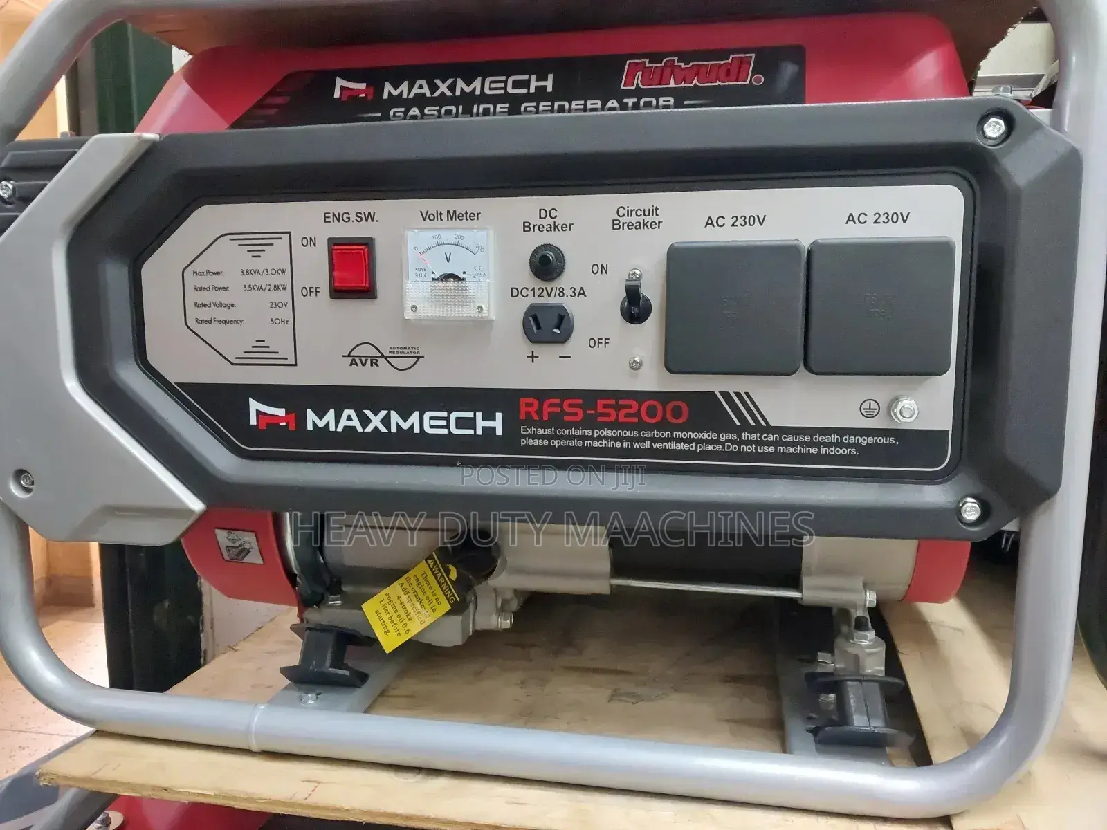 Maxmech Gasoline Generator