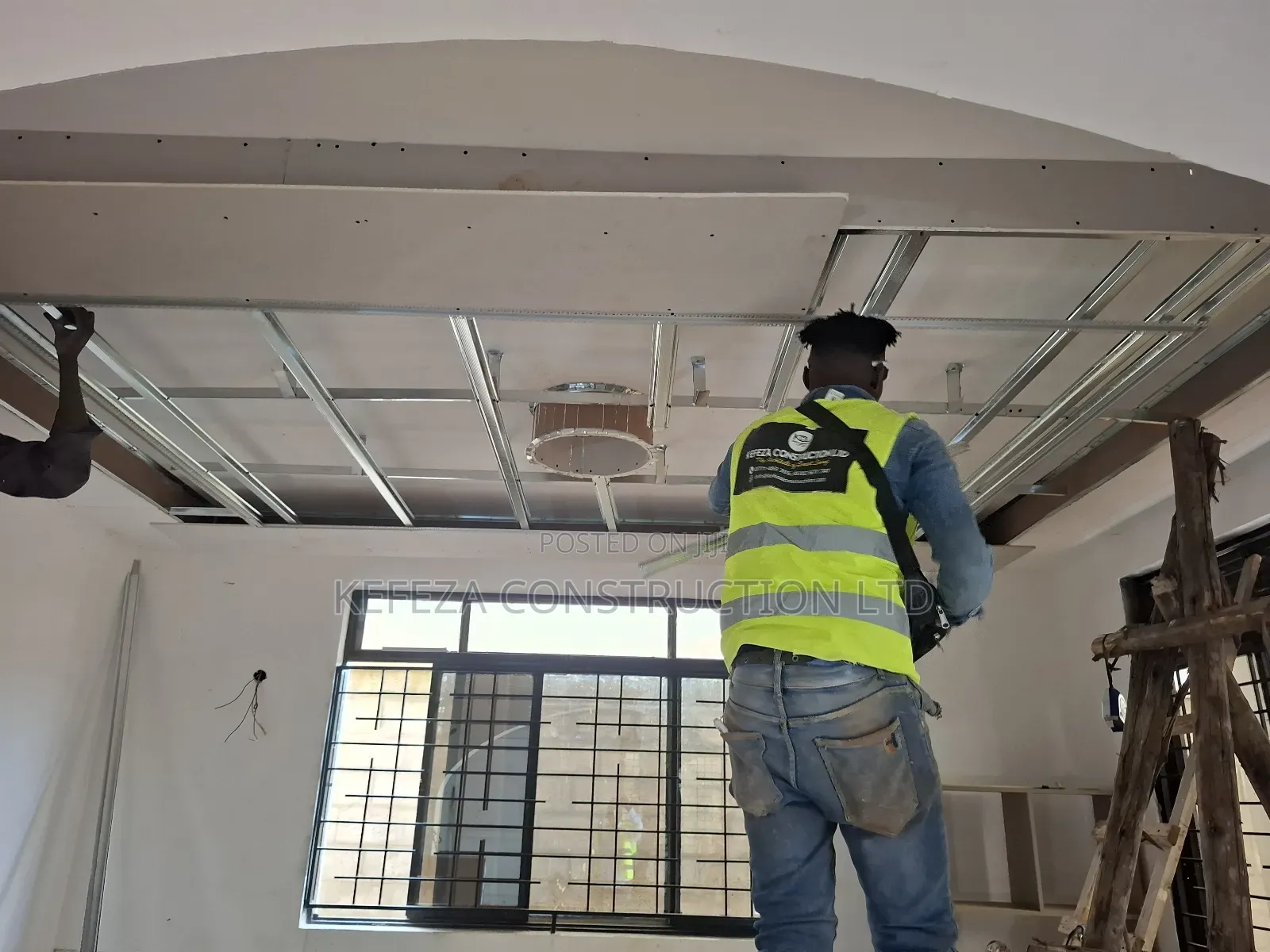 Kefeza Construction Limited on Gypsum Ceilings and Finishing