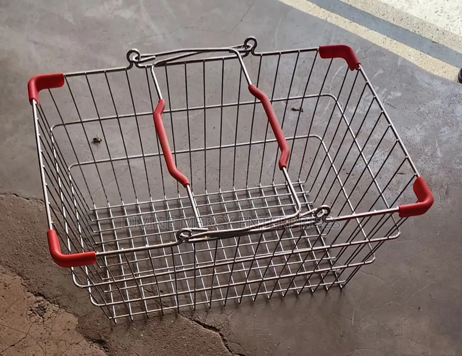 Metallic Shopping Baskets
