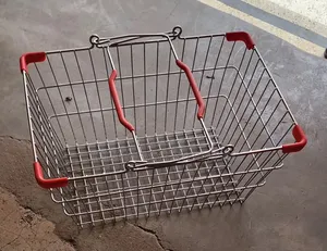 Metallic Shopping Baskets