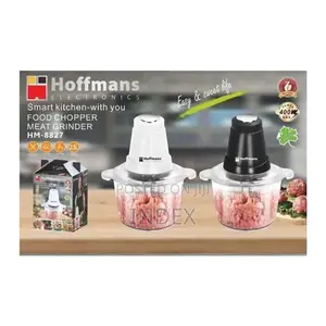 Hoffmans Hm-8827, Food Chopper, Meat Grinder - Clear
