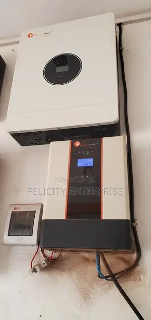 5kw Solar Off-Grid System, 24v ( 3kva Hybrid Inverter 5kwh Lithium