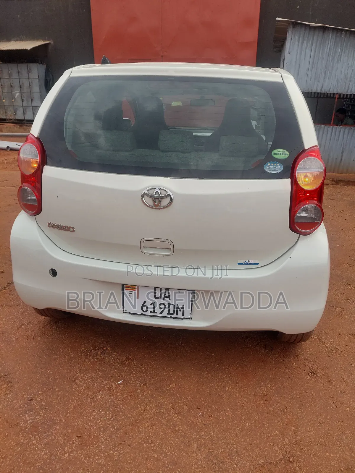 Toyota Passo 2012 White