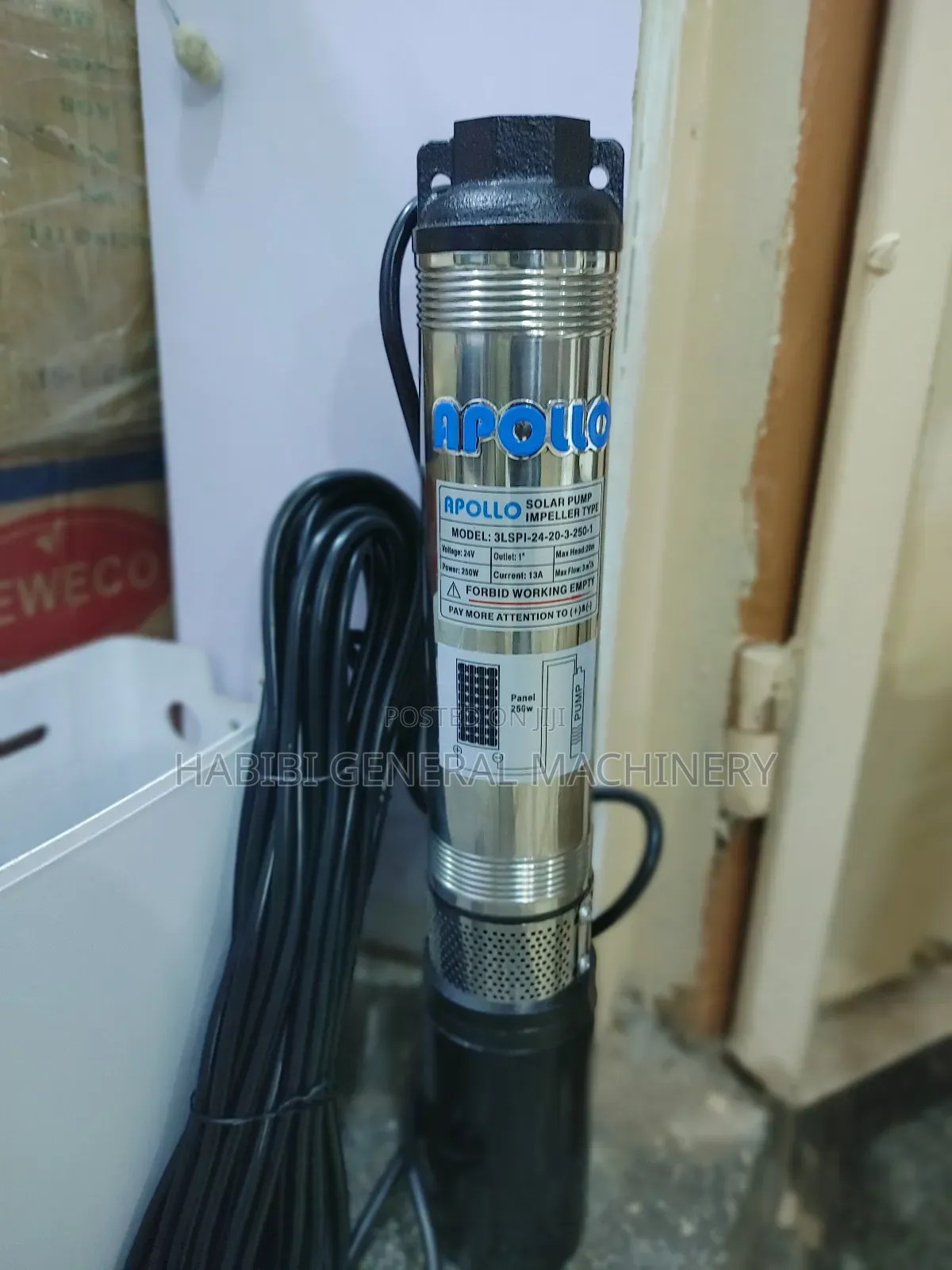 24v Apollo Submersible Solar Pump (20m)