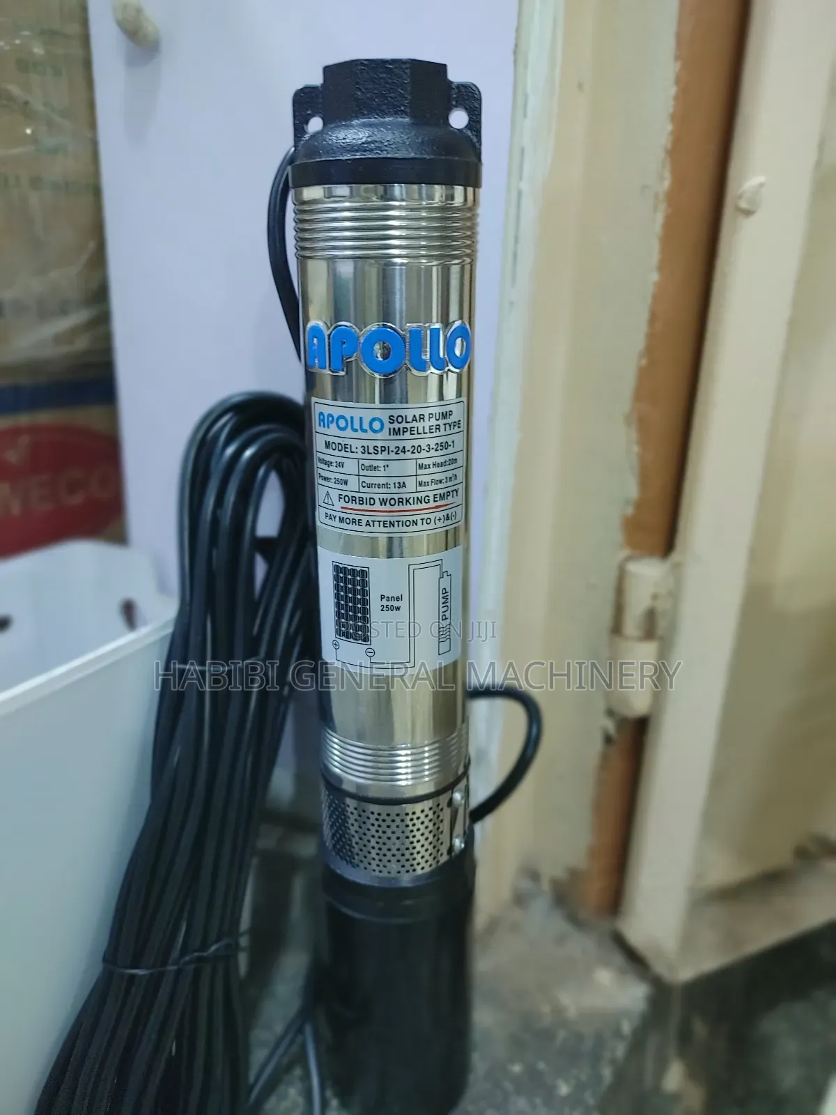 24v Apollo Submersible Solar Pump (20m)
