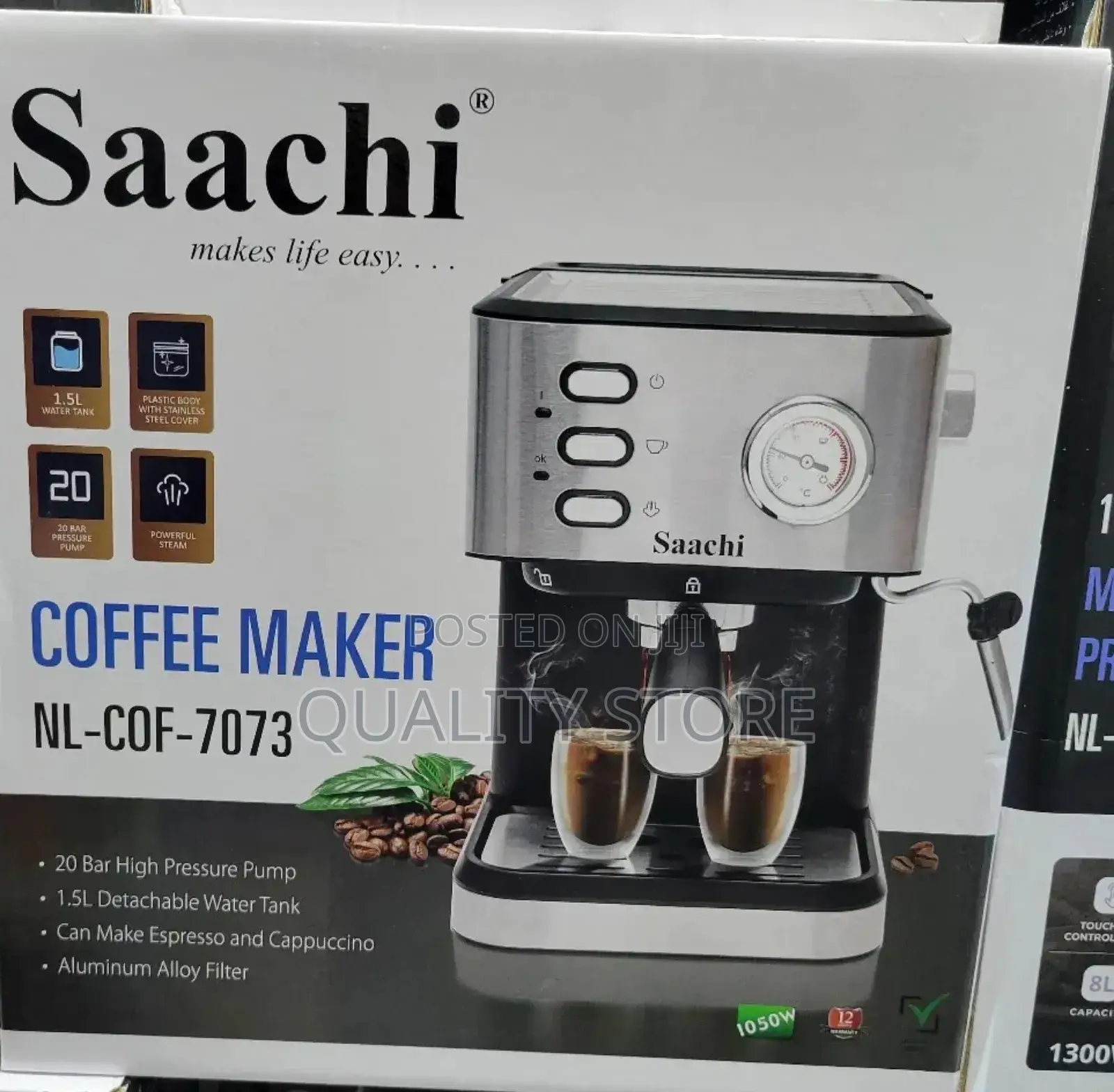 Saachi Coffee Maker 20 Bar Nl-Cof-7073