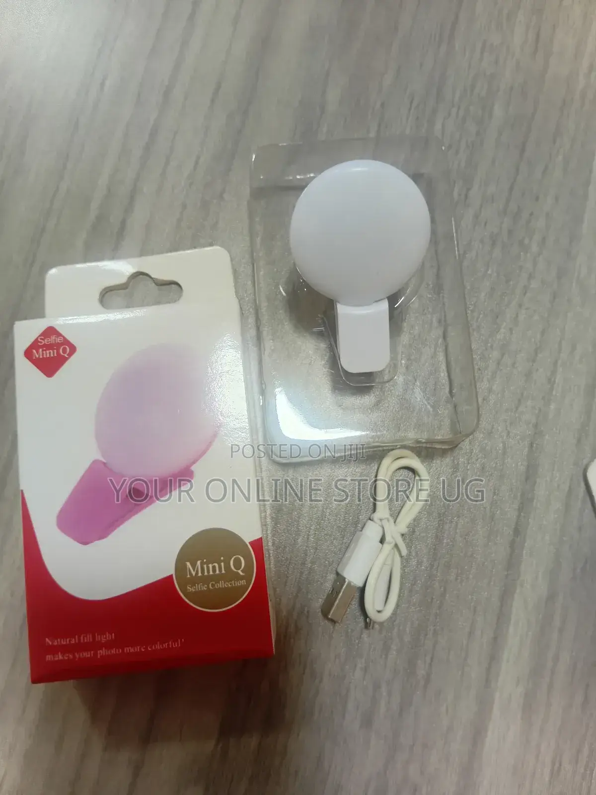 Selfie Mini Q Clip-on Ring Light for Phones