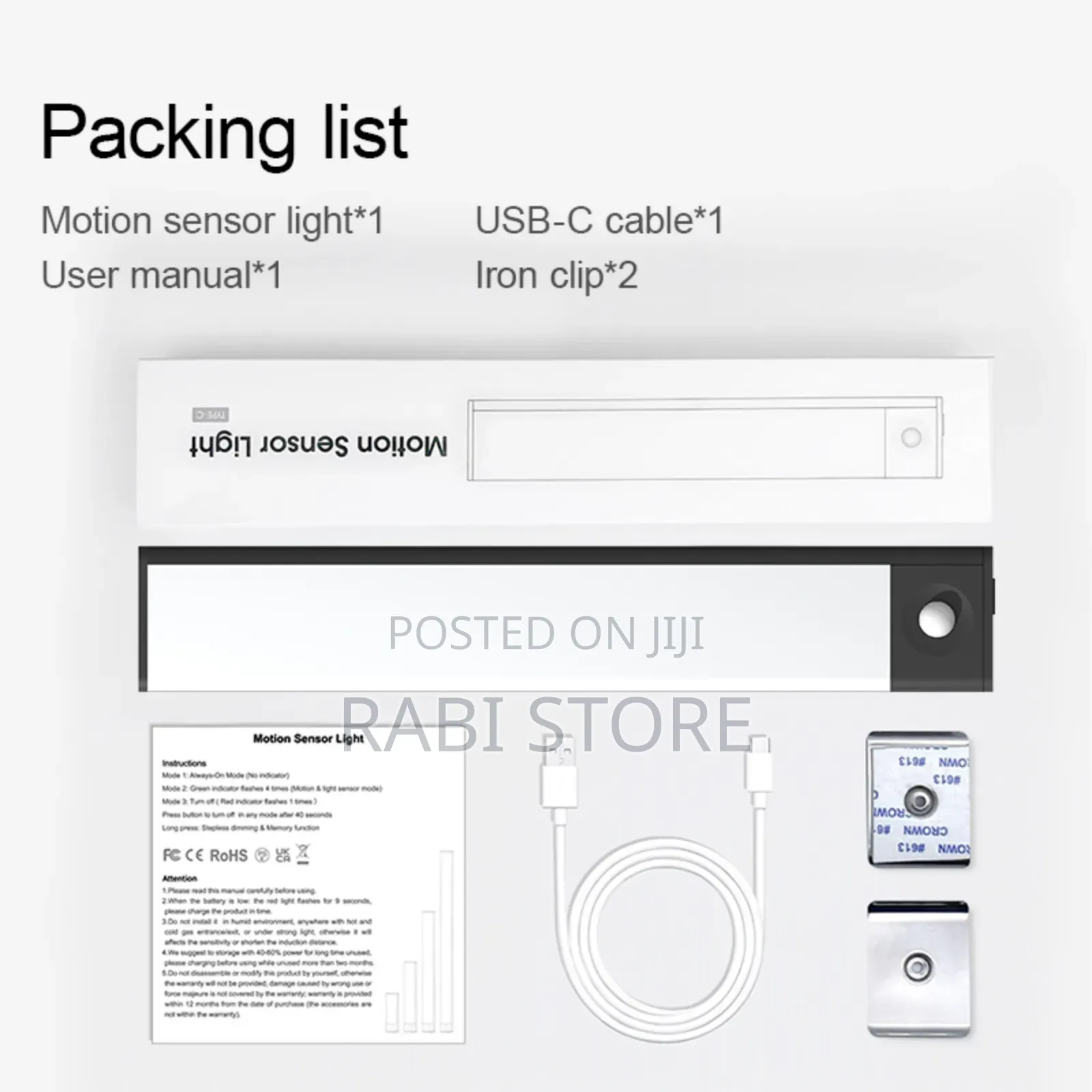 Smart Light With Motion Sensor , Automatic on/Off