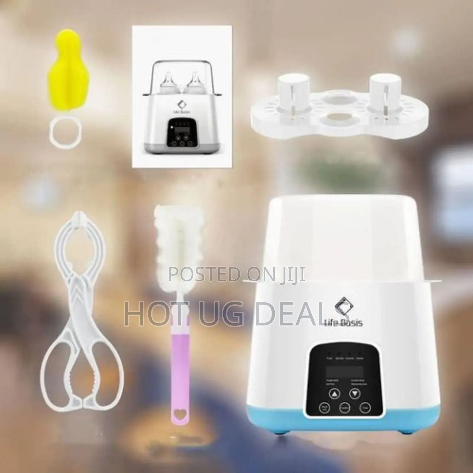 4-in-1 Baby Bottle Cleaner, Warmer Milk Heater Infant Feeding Bottle