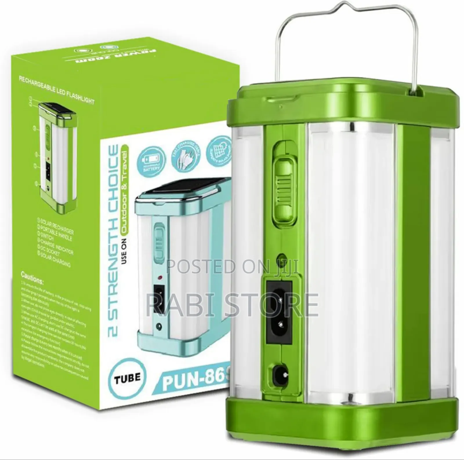 Two-way Charging Solar Camp Light