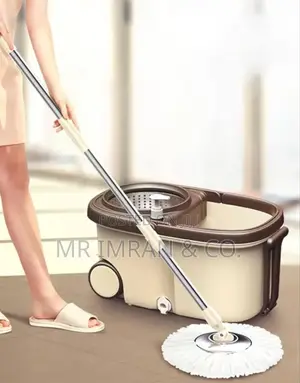 360-Degree Rotating Spin Mop and Bucket