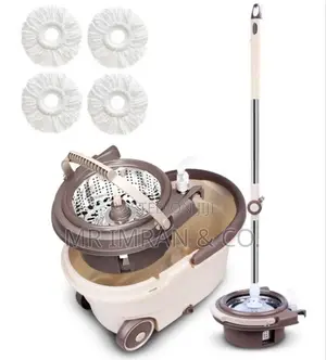 High Quality 360-Degree Spin Mop and Bucket Set,