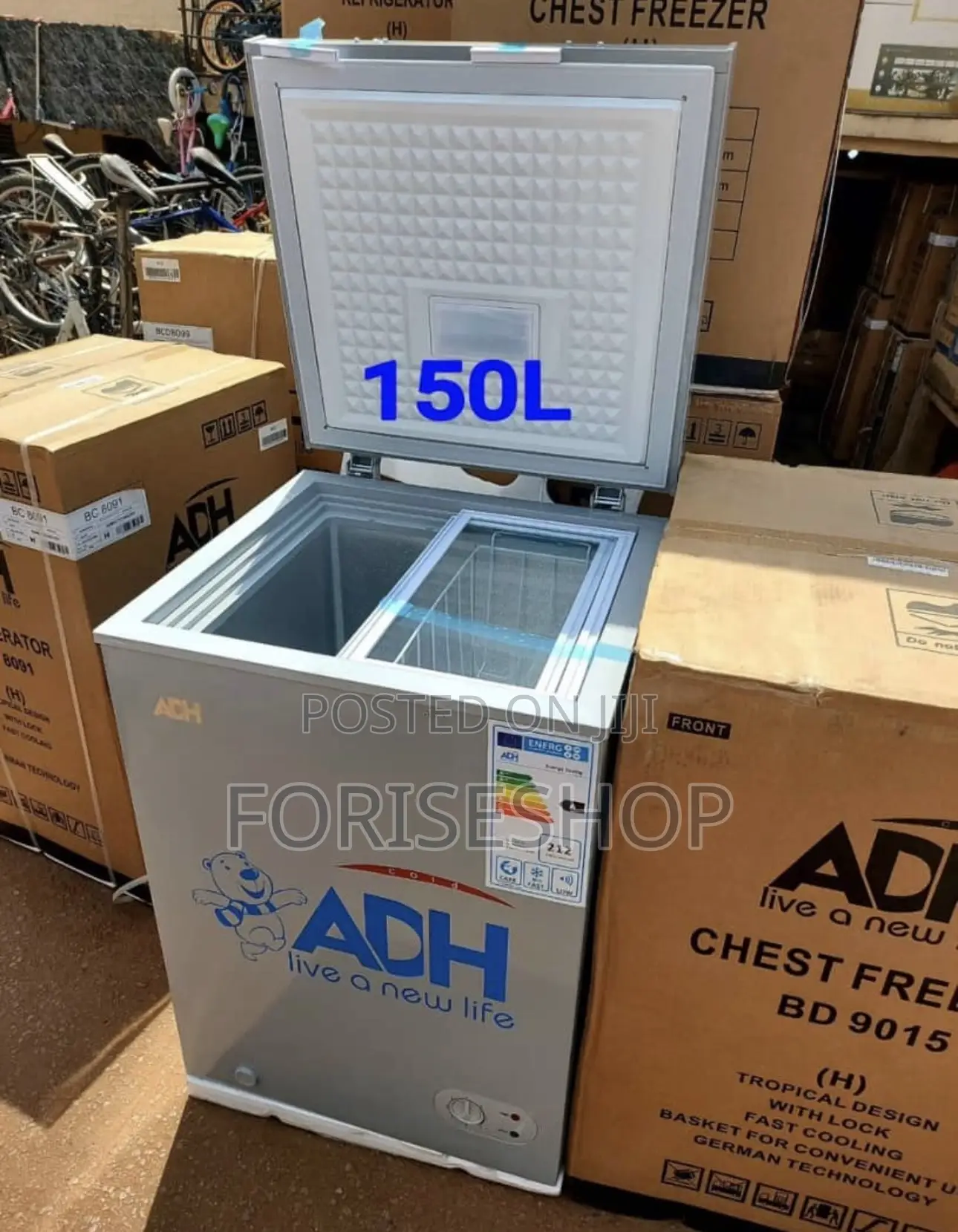 Adh 150 Litres Deep Freezer
