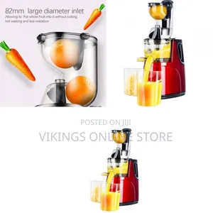 High-Efficiency Slow Juicer for Maximum Nutrition - Multicolor