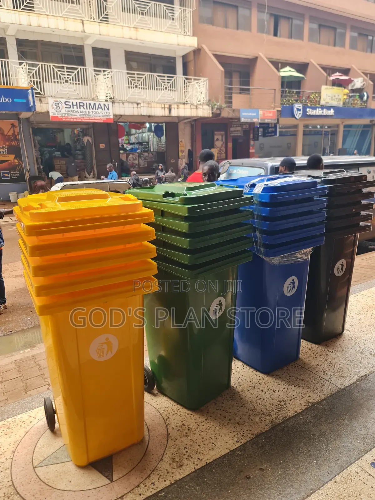Mob 120litres Plastic Dust Bins Plastic Dust Imported