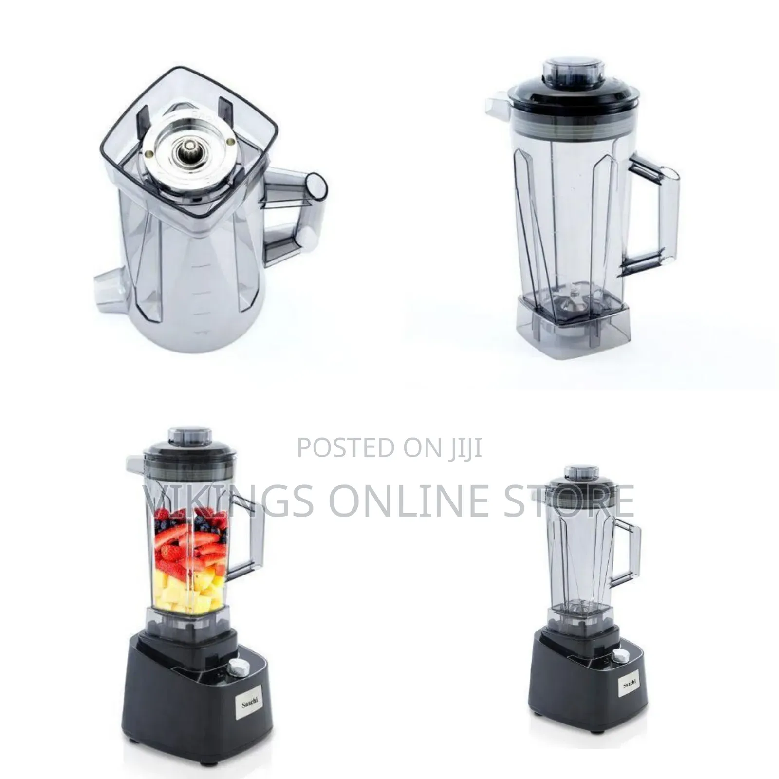 Saachi Saachi 2-Liter Commercial Blender - Multicolor