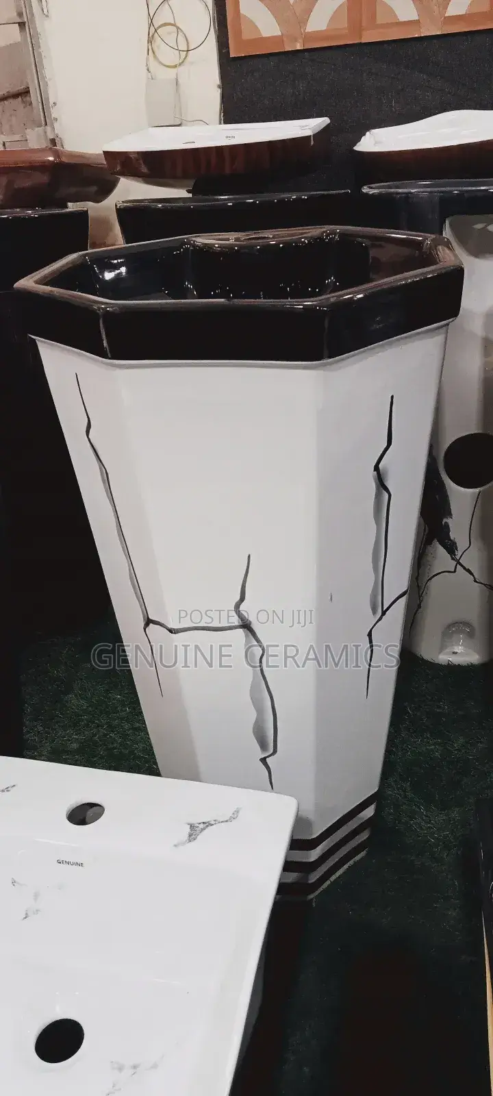 White Dinning Basin
