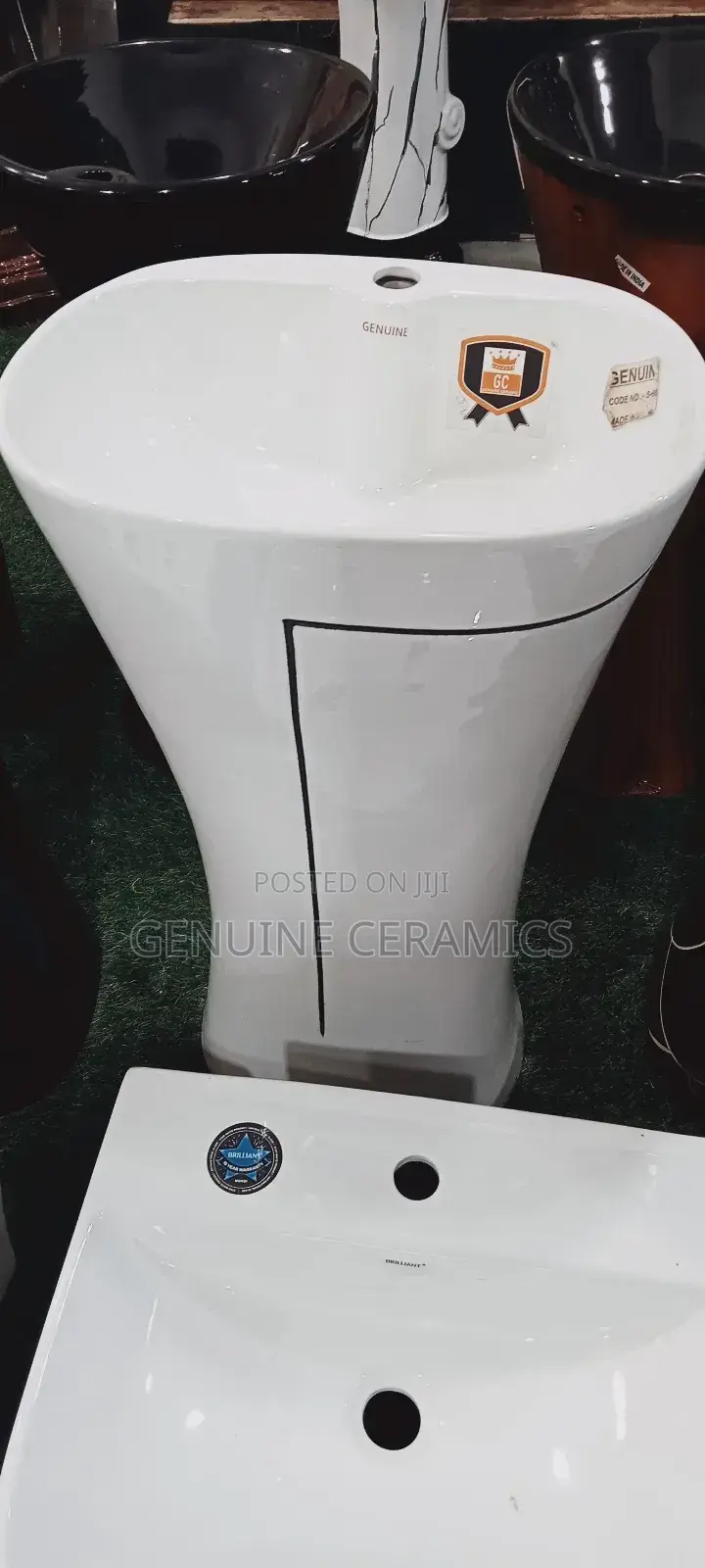 White Dinning Basin