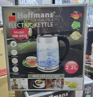 Hoffmans Electric Glass Kettle 2.2 L Hm-2515