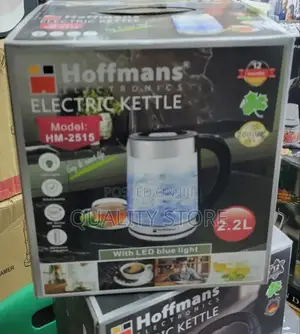 Hoffmans Electric Glass Kettle 2.2 L Hm-2515